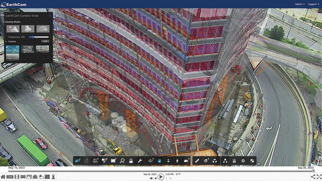 EarthCam 4D & BIM Model Integrations