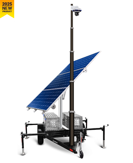 construction camera Mobile Security Trailer