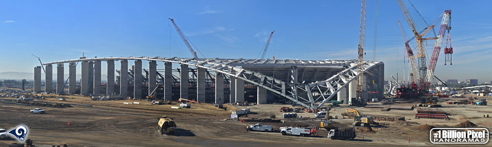 LA Rams Stadium panorama